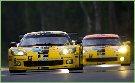 Гоночный автомобиль Corvette C6.R на этаноле E85 занял 1 и 2 места в категории GT1 Twelve Hours of Sebring и GT Michelin Green X Challenge 